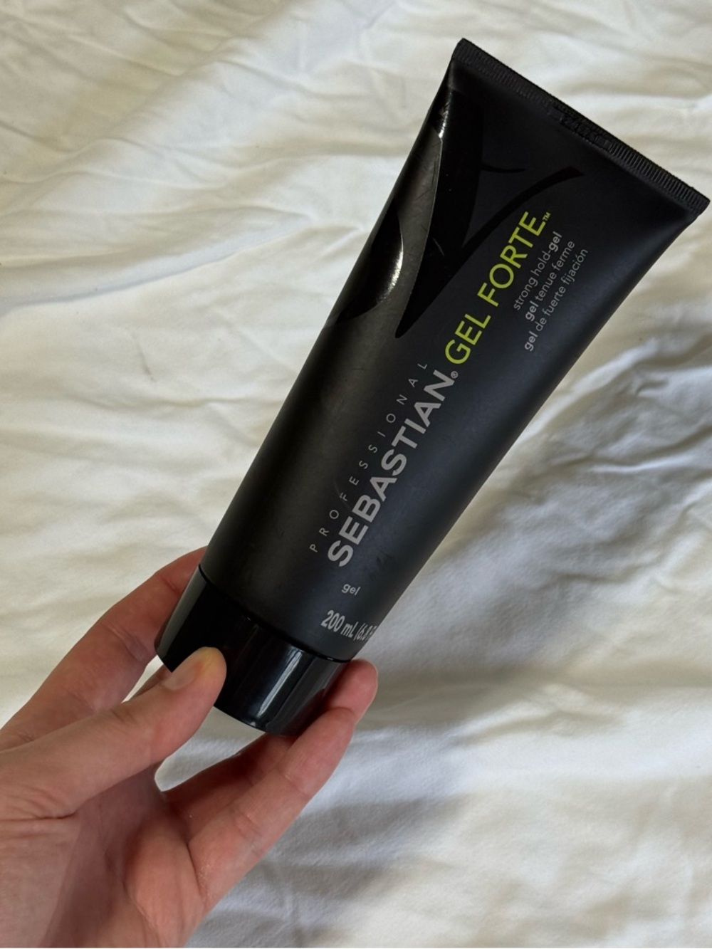 Sebastian Professional Gel Forte Strong Hold Hair Gel - Black